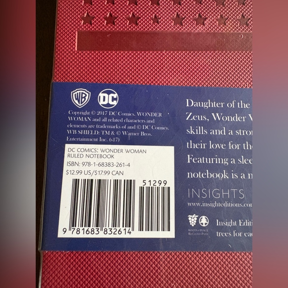 DC Comics: Wonder Woman Ruled Notebook - Picture 4 of 8